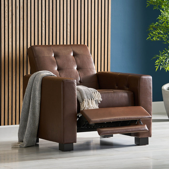 Langseth - Contemporary Tufted Pushback Recliner