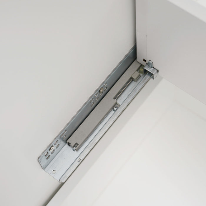 Double Sinks Bathroom Vanity Set With 2 Ceramic Basins