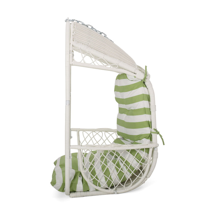 Malia - Wicker Hanging Chair With Cushion