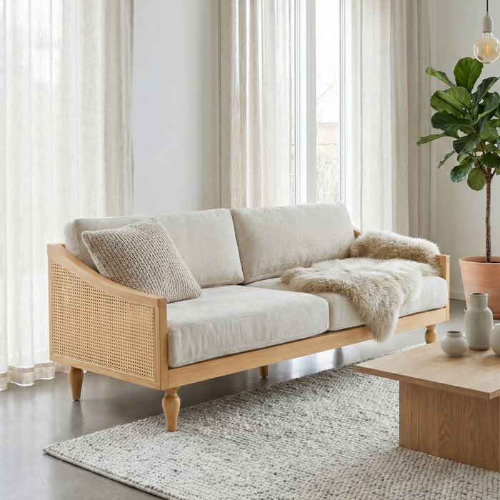 Loveseat Sofa With Armrests