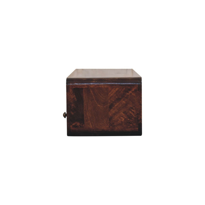 Floating Open Console - Walnut