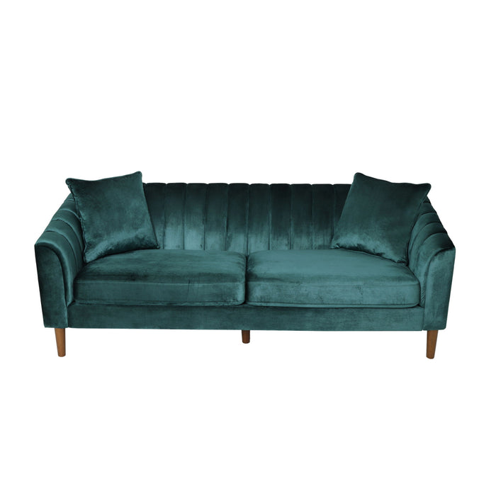 Contemporary 3 Seater Sofa With Accents