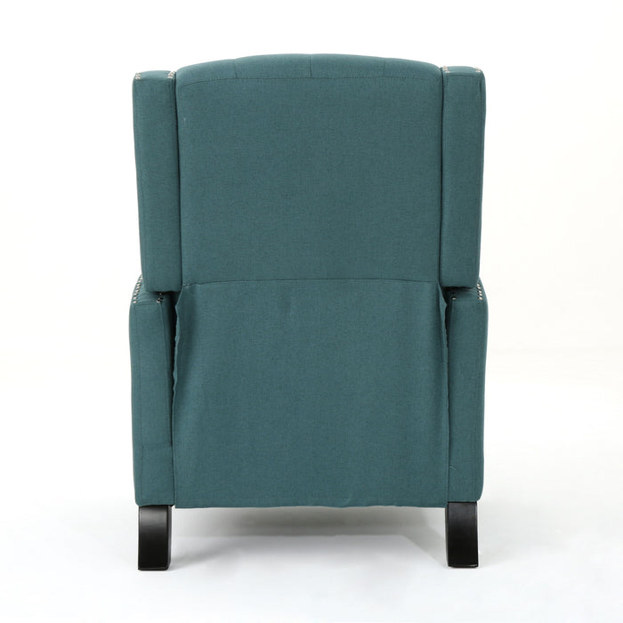 Classic Fabric Push Back Chair