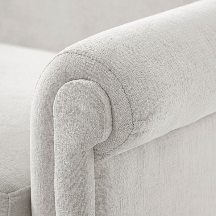 Loveseat Sofa, 2 Seater Couch With Rolled Arms