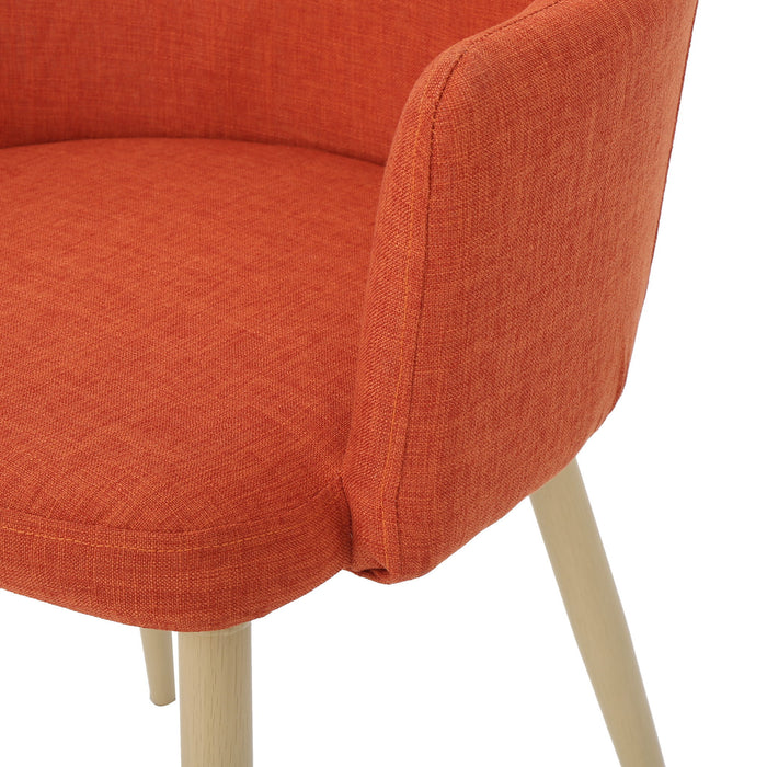 Elegant Dining Chair With Contoured Support