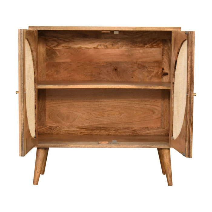 Close Knit Leaf Cabinet - Oak