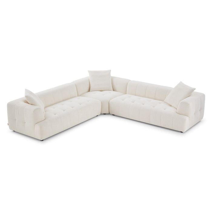 Kaynes - Elegant Upholstery Corner Sofa