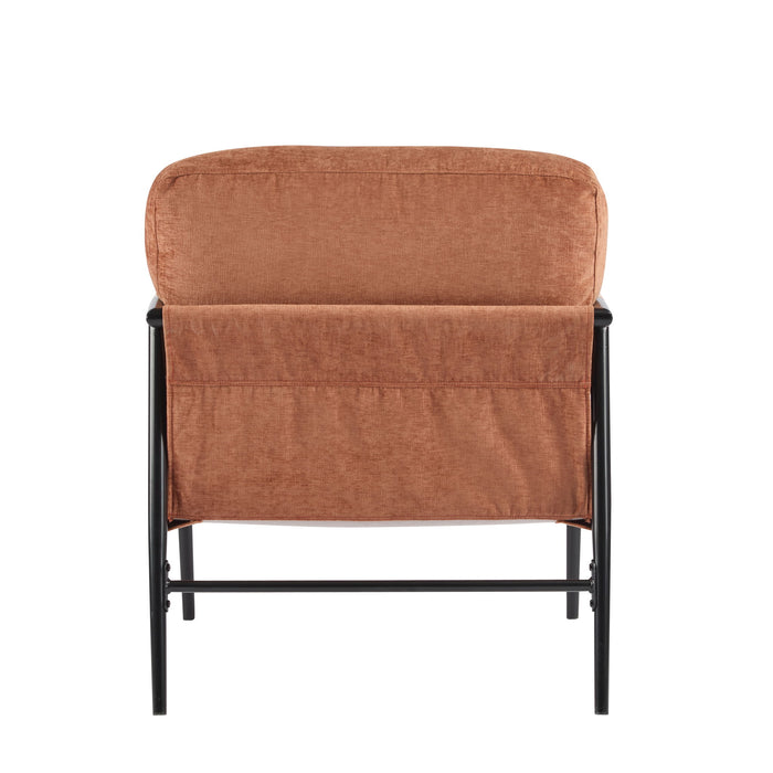 Modern Accent Chair With Plush Cushions, Cozy Seating