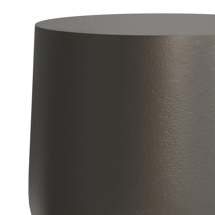 Anthony - Cast Aluminum Side Table - Bronze