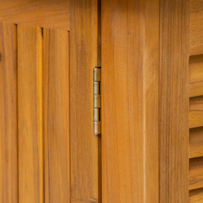 Kedzie - Acacia Wood Cabinet - Teak