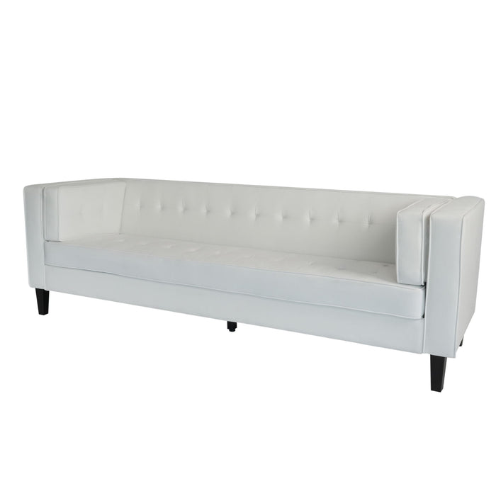 3 Seater Upholstered Tufted Sofa