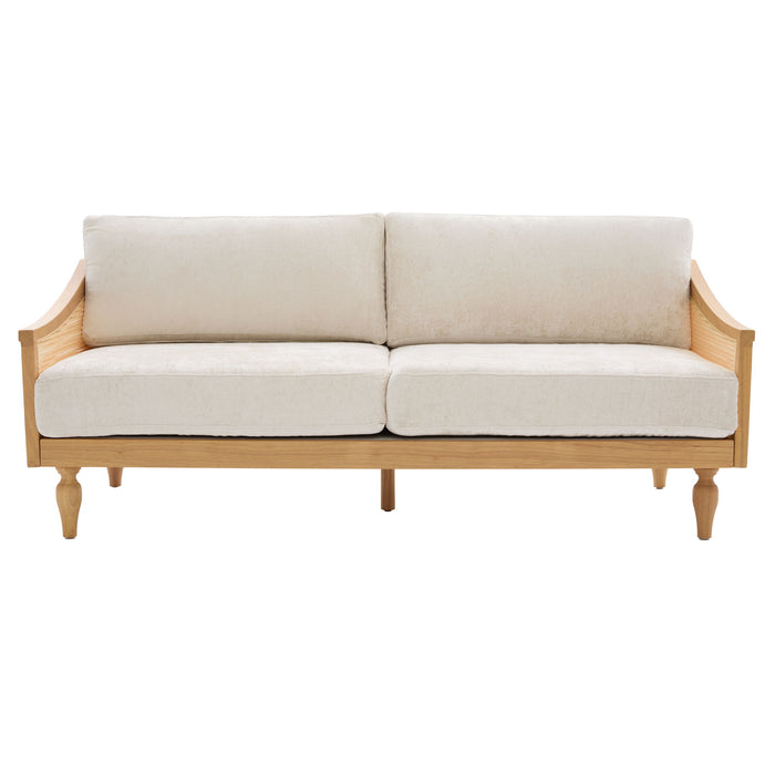 Loveseat Sofa With Armrests