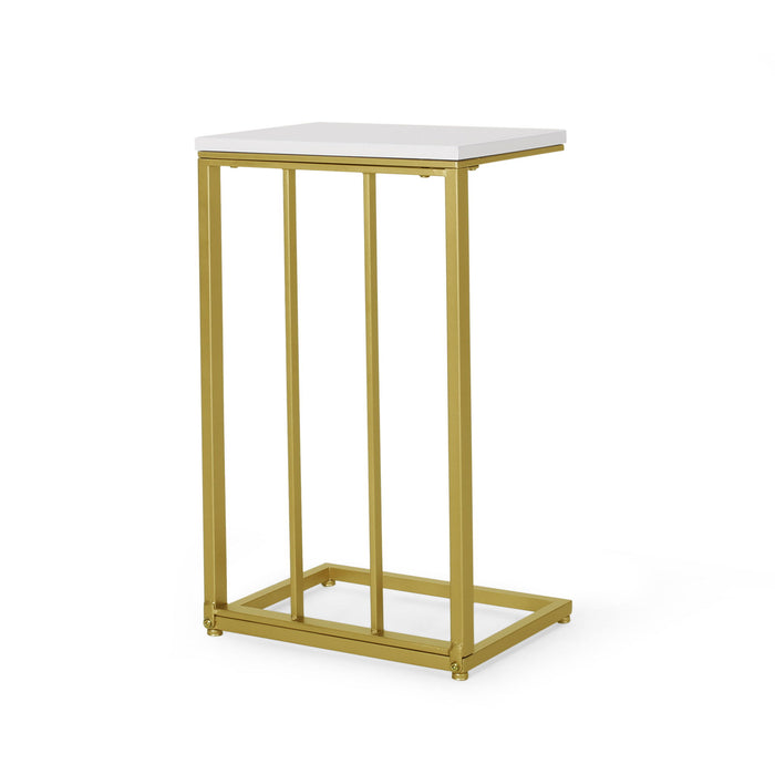 Modern Glam C - Shape End Table