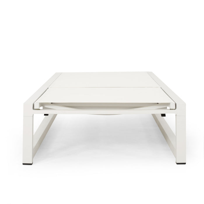 Venice - Classic Chaise Lounge With Adjustable Aluminum Frame