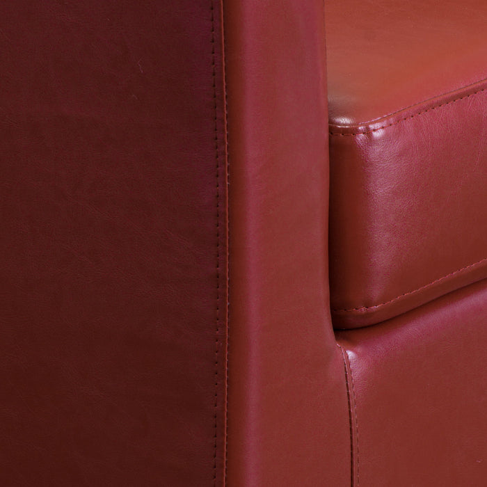 Melodize - Swivel Club Chair With Barrel Shape Design