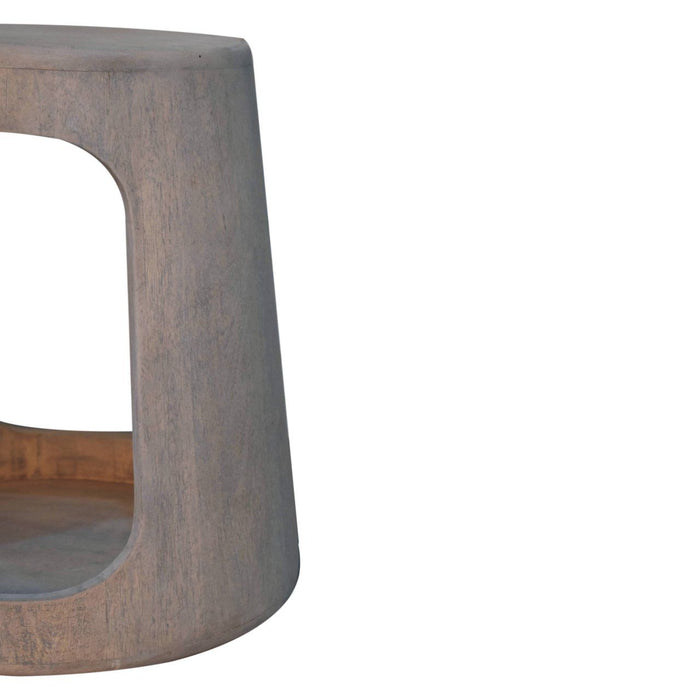 Acid - Open Side Table - Gray Ash