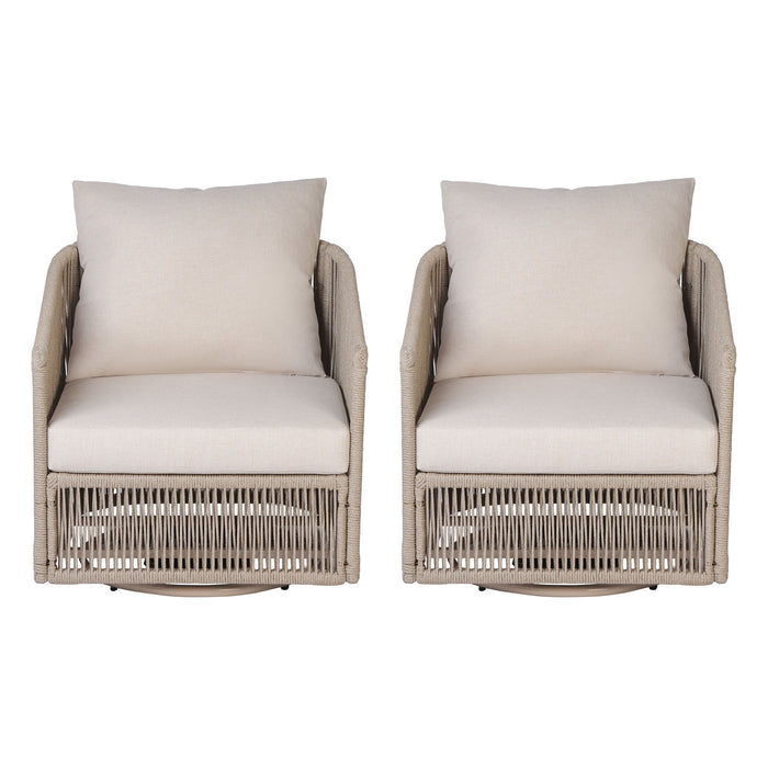Outdoor 360° Swivel Patio Chair