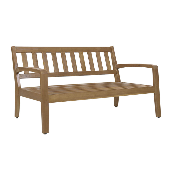 2 Piece Outdoor Conversation Set (Loveseat & Coffee Table With Water-Resistant Cushions)