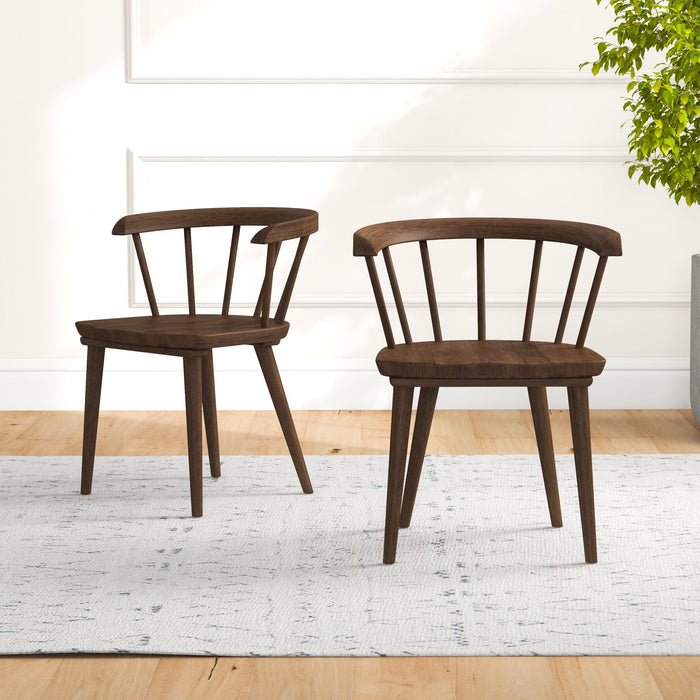 Kingsley - Dining Chair (Set of 2) - Brown