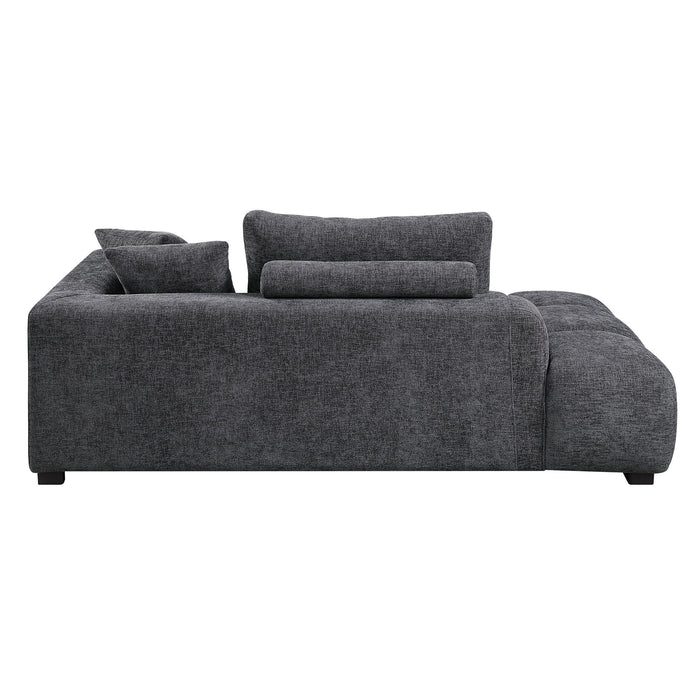 Chosen - Sectional Sofa With Toss Pillows And Chaise