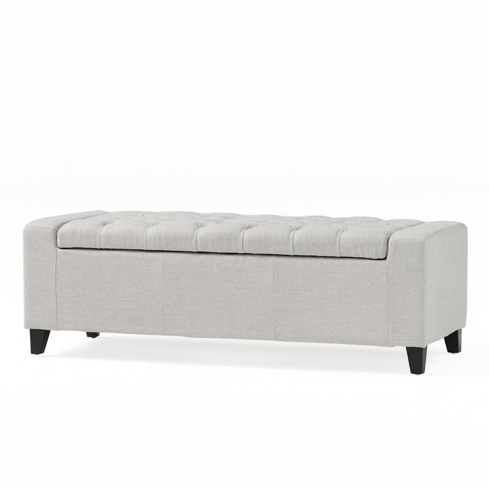 Guernsey - Ottoman Storage With Tufted Top