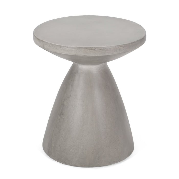 Outdoor / Indoor Lightweight Concrete Side Table
