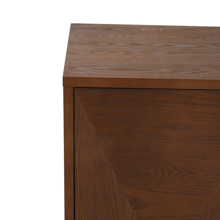 Tamid - Modern Wide Handcrafted Sideboard With Adjustable Shelves