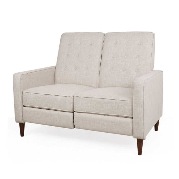 Manville - Contemporary Tufted Loveseat Pushback Recliner
