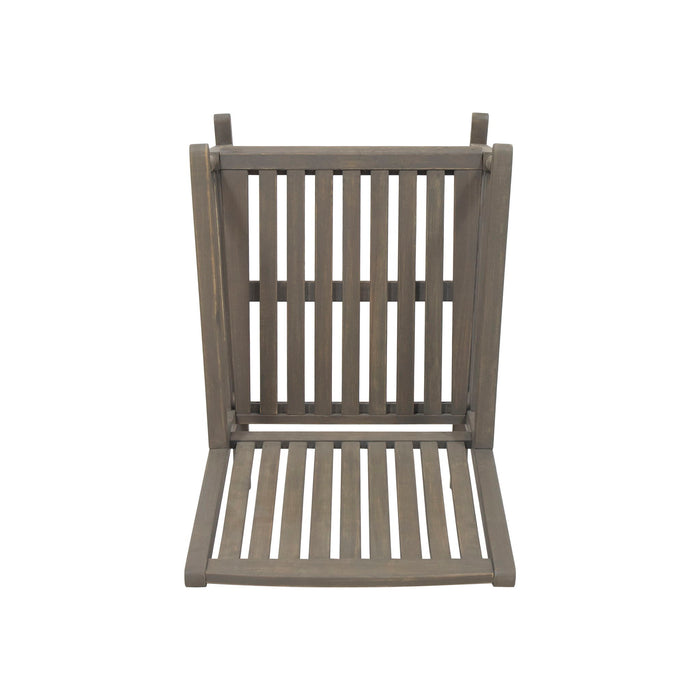 Outdoor Rocking Chair - Gray
