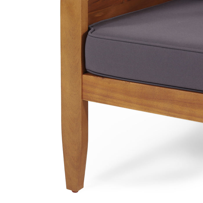 Aston - 4 Piece Sofa Set - Dark Gray