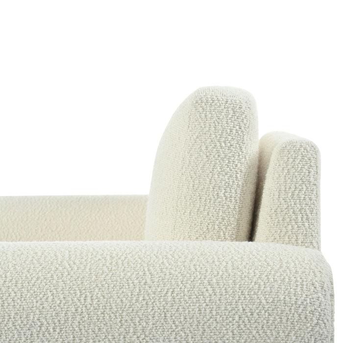 Modern Upholstered Accent Chair, Sturdy Support & Luxurious Comfort