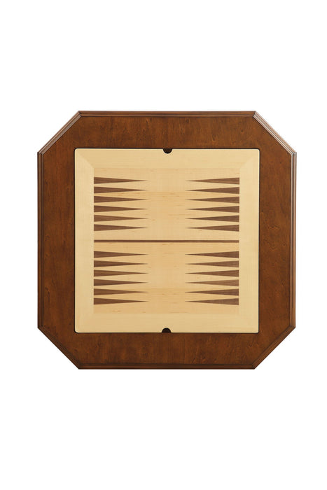 Bishop - Reversible Chess Checker Game Table With Game Tray (Chess Fingures Not Included)