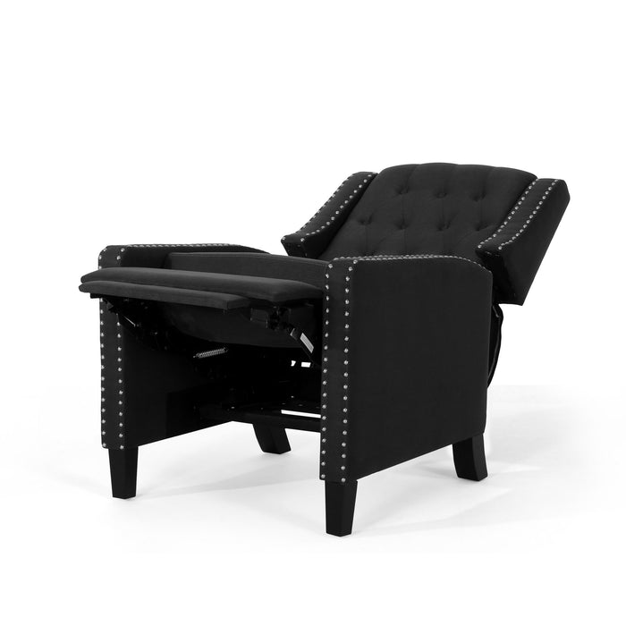 Classic Fabric Push Back Chair