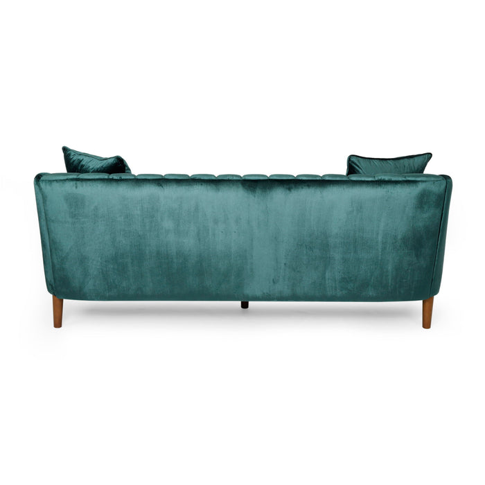 Contemporary 3 Seater Sofa With Accents