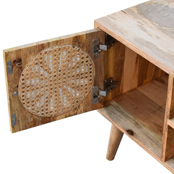 Rosalie - Media Unit - Beige Brown