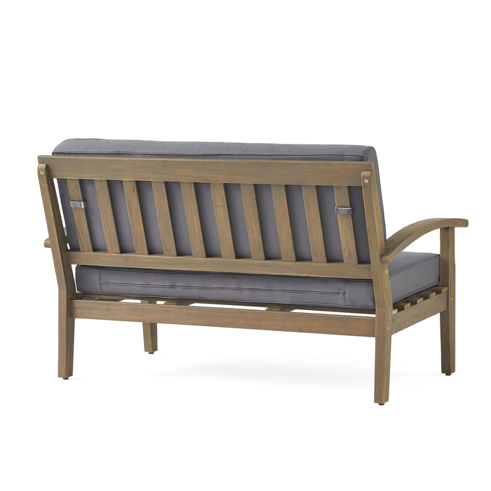 4 Person Outdoor Seating Group With Water Resistant Cushions