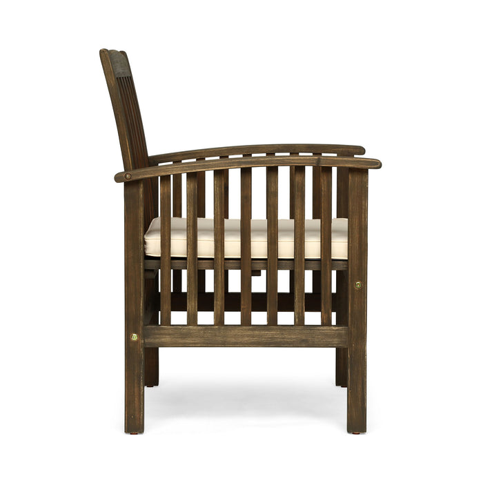 Casa - Acacia Dining Chair Set With Cushions,