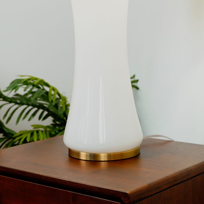 Cascade - Lamp Base Table Lamp - Beige / Gold / White