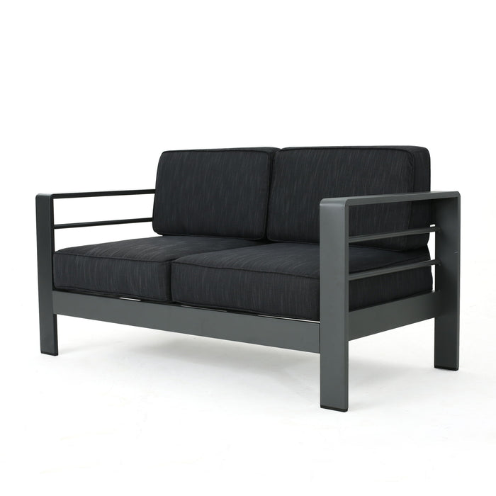 Cape Coral - 4 Pieces Outdoor Patio Chat Set