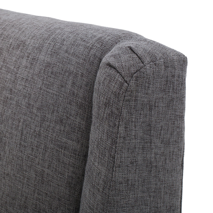 Modern Accent Chair With Padded Cushion Seat