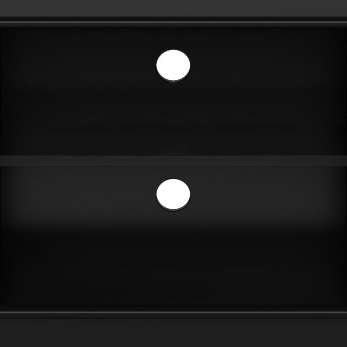 Draper - Handcrafted Mid Century Low TV Media Stand