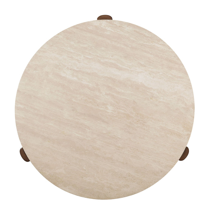 Leonardo - Coffee Table - Cream / Oak