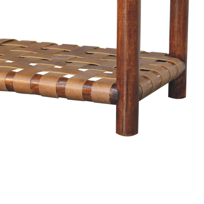 Regency - Woven Bench - Brown