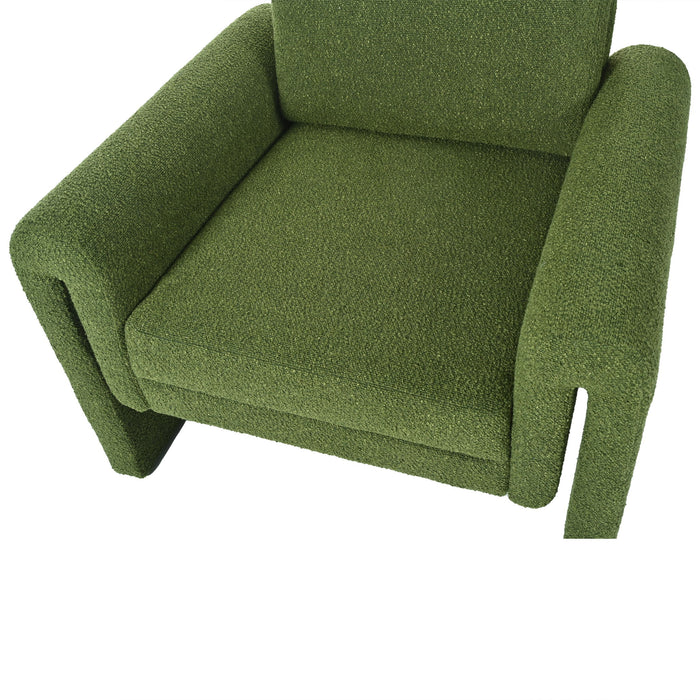 Modern Upholstered Accent Chair, Sturdy Support & Luxurious Comfort
