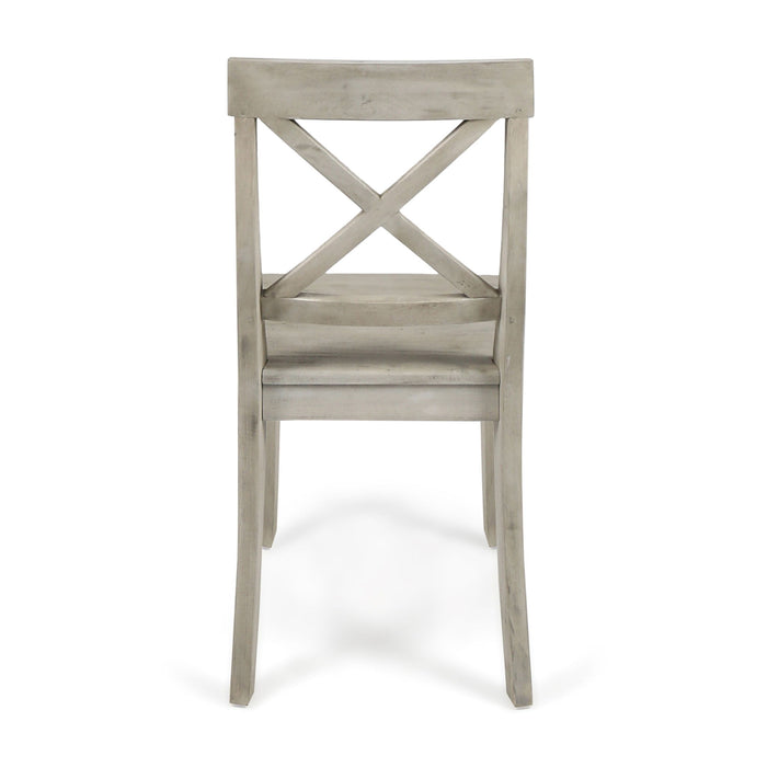 Plethora - Dining Chair With X Shaped Back (Set of 2)