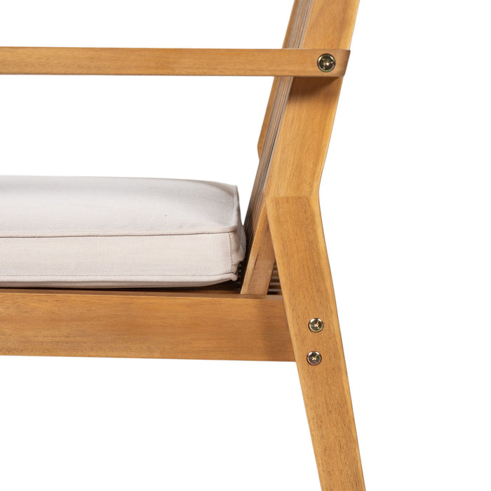 Patio Dining Chair, Comfortable Waterproof Seating (Set of 2)