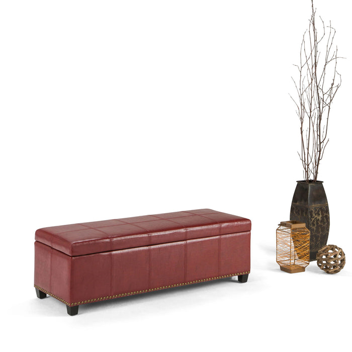 Kingsley - Upholstered Large Storage Ottoman