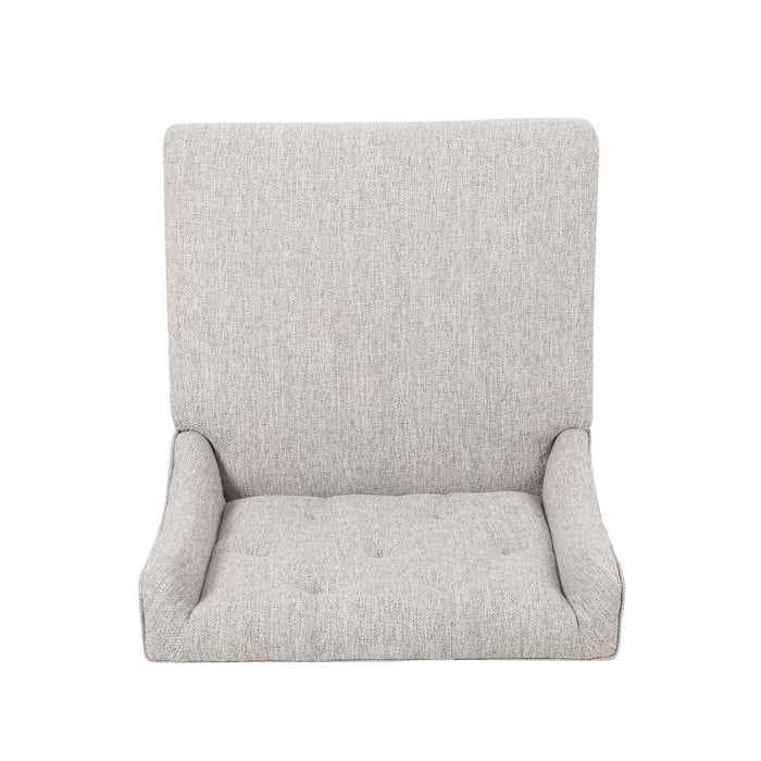 Vienna - Contemporary Fabric Tufted & Wingback Counter Stools (Set of 2)