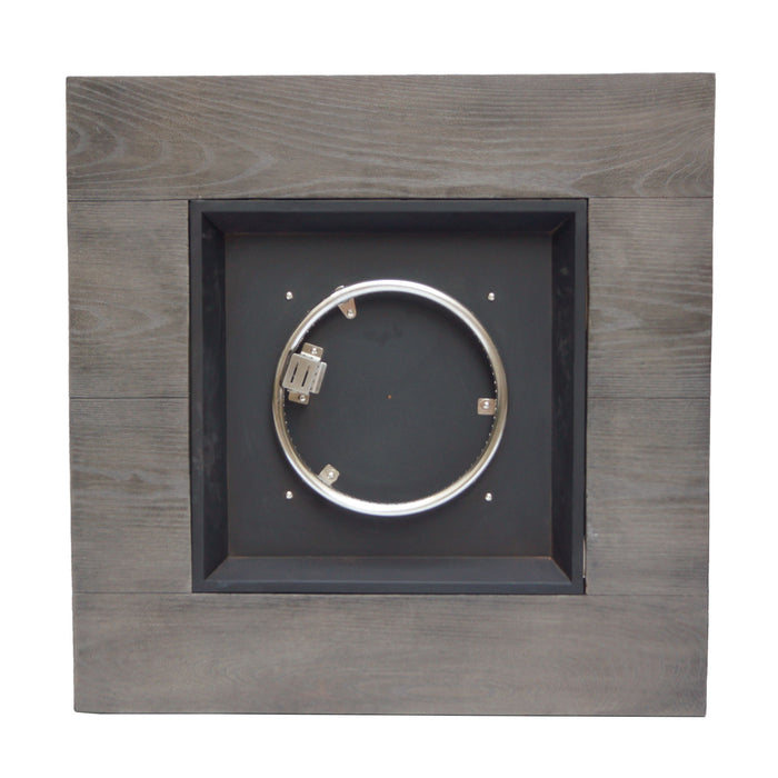 Outdoor Patio Square Gas Burning Mgo Fire Pit, Tank Inside, 40000 Btu