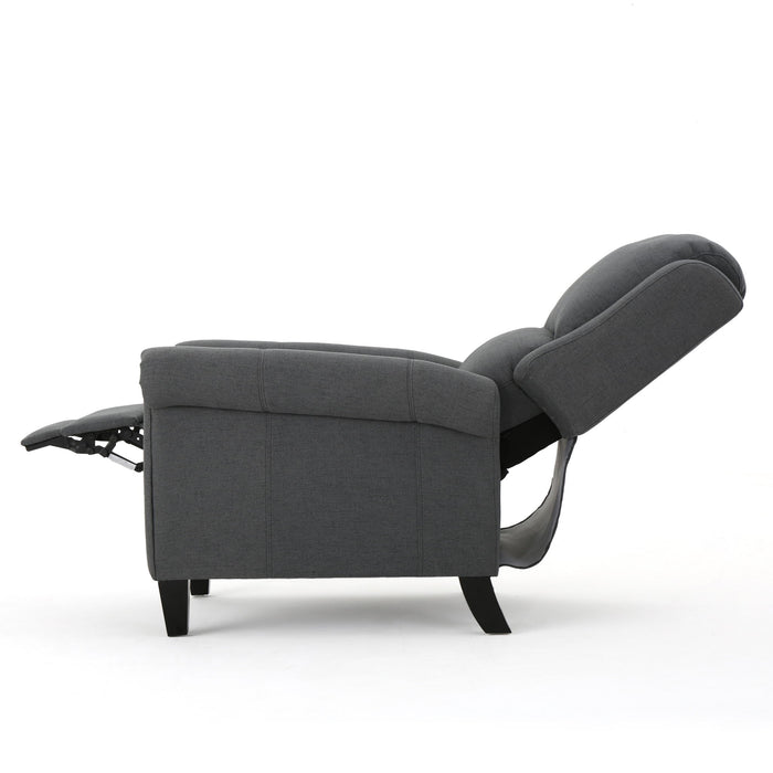 Contemporary Push Back Recliner Chair